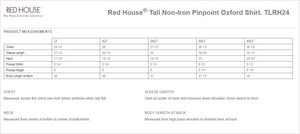 Red House Non-Iron Dress Shirt (Tall Sizes Only) - SMTLRH240